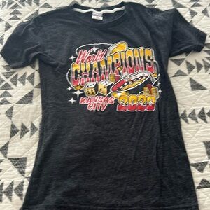 Charlie Hustle Chiefs Championship t shirt